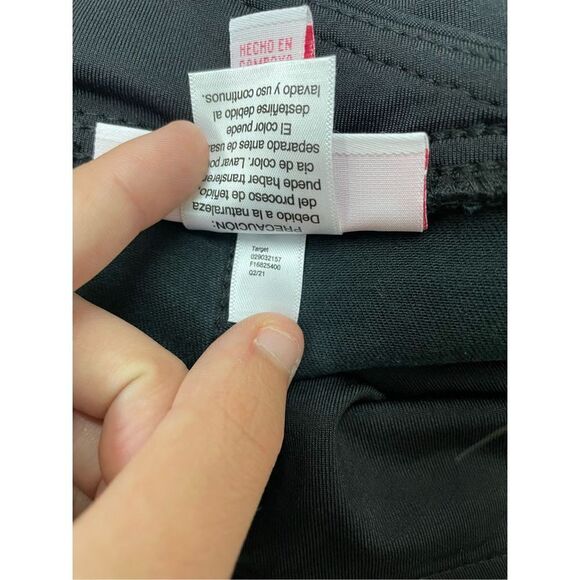 Isabel Maternity by Ingrid & Isabel Skinny Entubado Black Jeans Size 14 - Picture 6 of 7